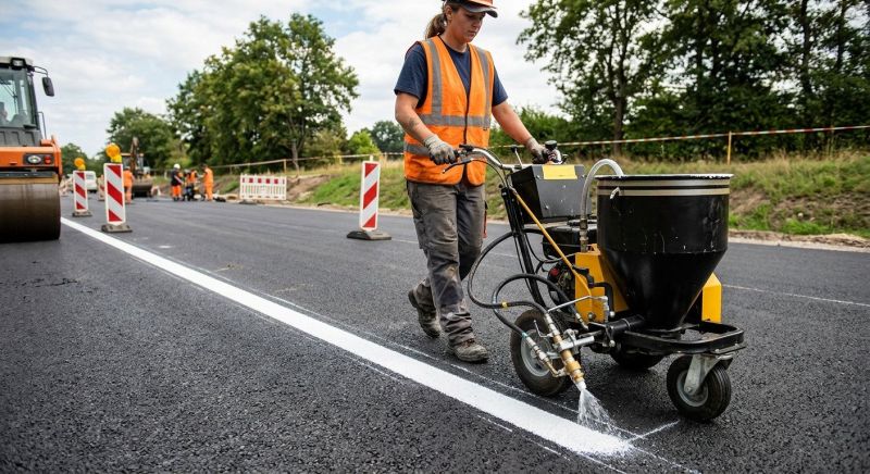 Asphalt Painting in Katy, TX