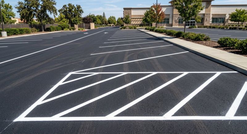 Asphalt Striping in Canton, GA