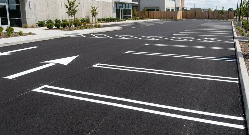 Asphalt Striping in Houston, TX