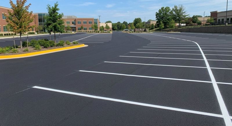 Church Parking Lot Striping in Los Angeles, CA