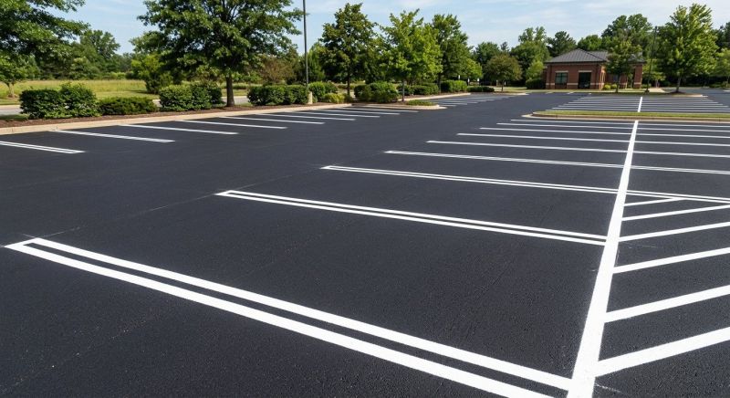 Church Parking Lot Striping in Canton, GA