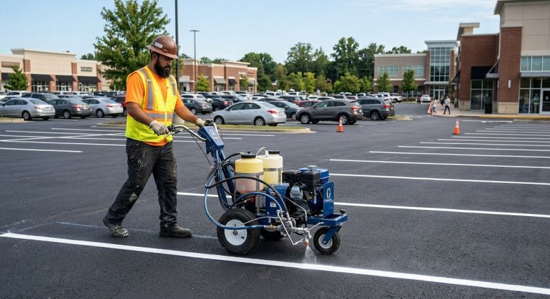 Commercial Asphalt Painting in Temecula, CA