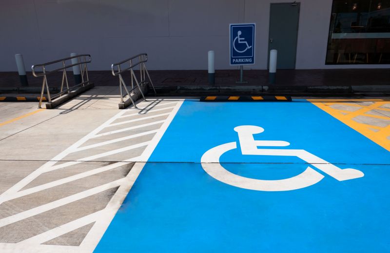 Disability Parking Marking in Houston, TX