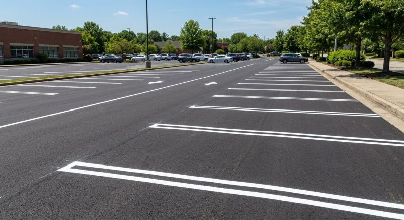 Parking Area Striping in Acworth, GA