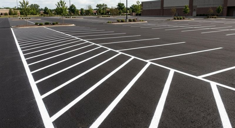 Parking Line Painting in Canton, GA