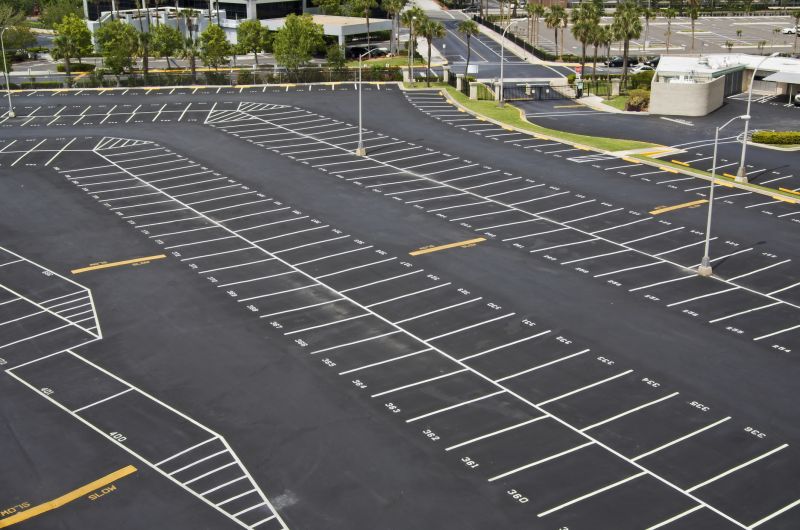 Parking Lot Striping in Katy, TX