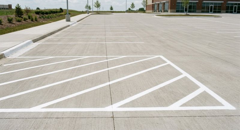 Parking Lot Striping in Katy, TX