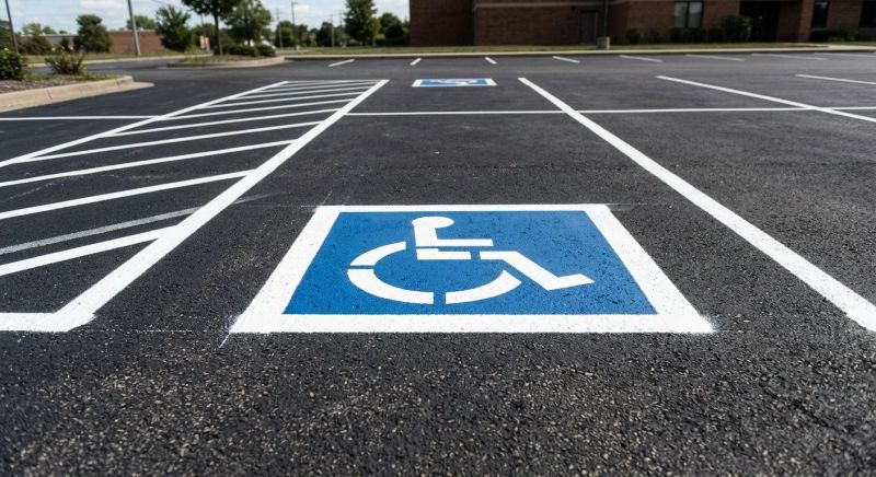 Parking Space Marking in Temecula, CA