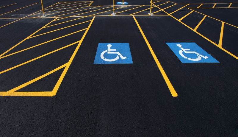 Parking Space Marking in Canton, GA