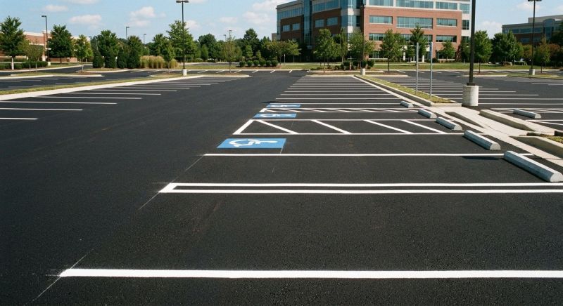 Parking Space Marking in Canton, GA
