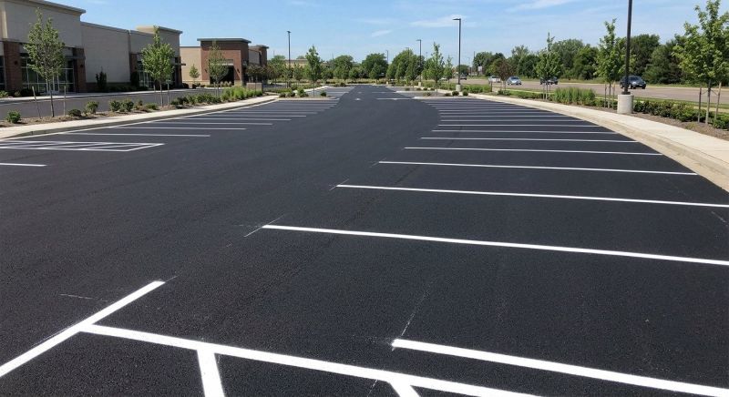 Asphalt Striping in Katy, TX