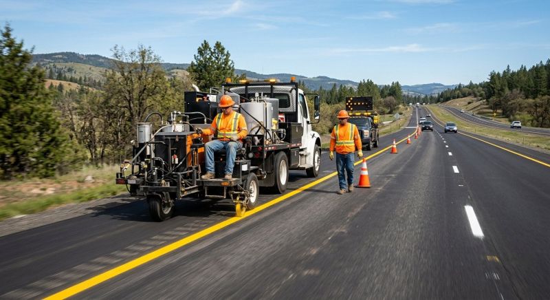 Line Striping Service in Lawrenceville, GA